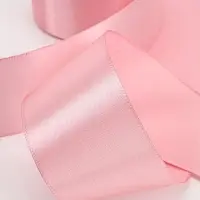 Лента атласная, 50 мм, 23&plusmn;1 м, жемчужно-розовая