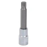 Головка торцевая 1/2"DR со вставкой SPLINE M12, L=100мм