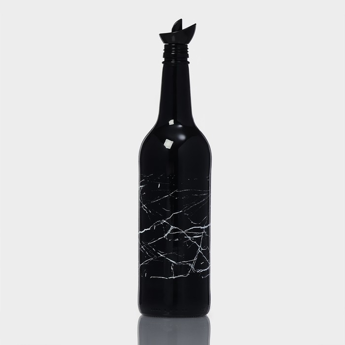 Бутылка стеклянная для соуса и масла «Марбл», 750 мл Бутылка стеклянная для соуса и масла «Марбл», 750 мл