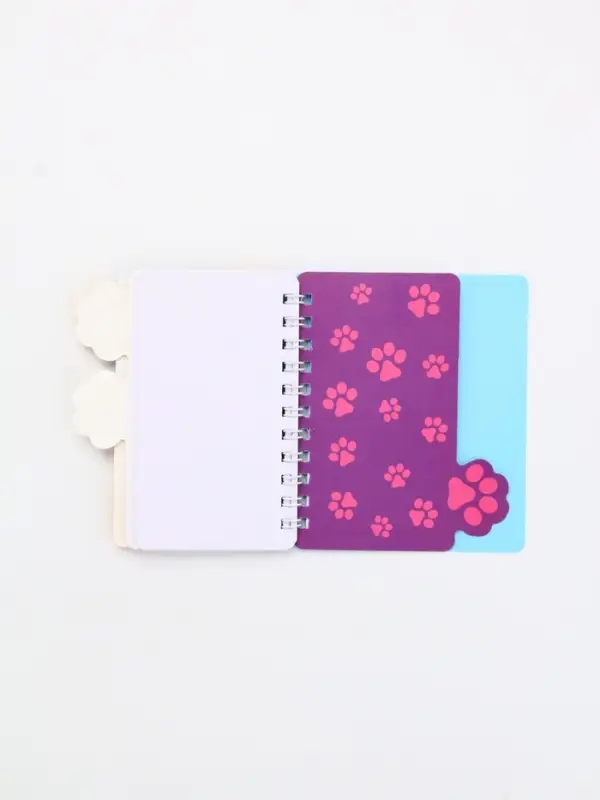 Блокнот с разделителями А7, 40 л Блокнот с разделителями А7, 40 л "Корги"