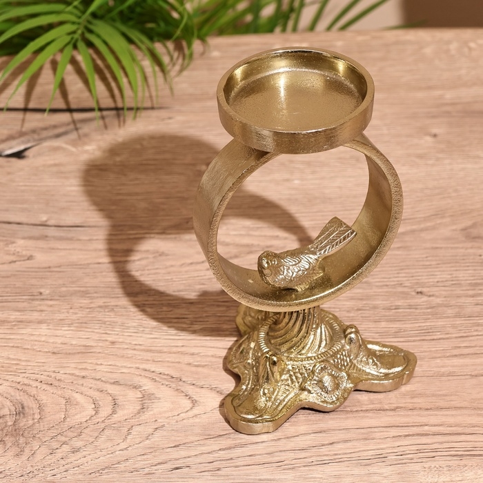 Подсвечник  Подсвечник "Птенчик" 21 см, алюминий