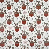 Набор упаковочной бумаги &laquo;Новогодний узор&raquo;,4 листа, 70 &times; 100 см