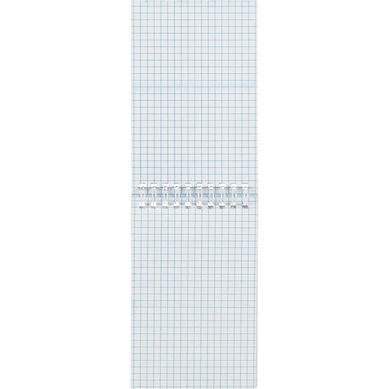 Блокнот на спирали А6 60л. ATTACHE,т.-зеленый, блок 60г, обложка 215г