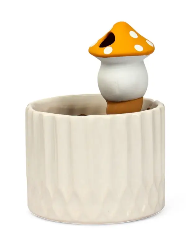 Автополив для комнатных растений &laquo;Грибочек&raquo;, 16.5&times;7 см, керамика, набор 4 шт., МИКС