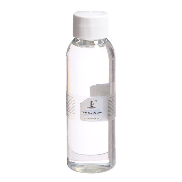 Лак стекловидный глянцевый 80 мл LUXART CrystalPolish, спиртовая основа, не липкий Лак стекловидный глянцевый 80 мл LUXART CrystalPolish, спиртовая основа, не липкий