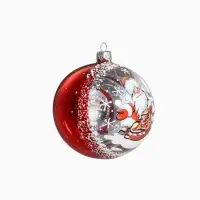 Ёлочный шар &laquo;Морозко&raquo; d=9.5 см, МИКС