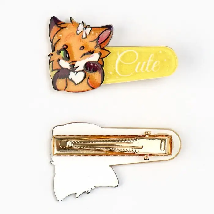 Заколка для волос Cute, 4.6 х 2.7 см Заколка для волос Cute, 4.6 х 2.7 см