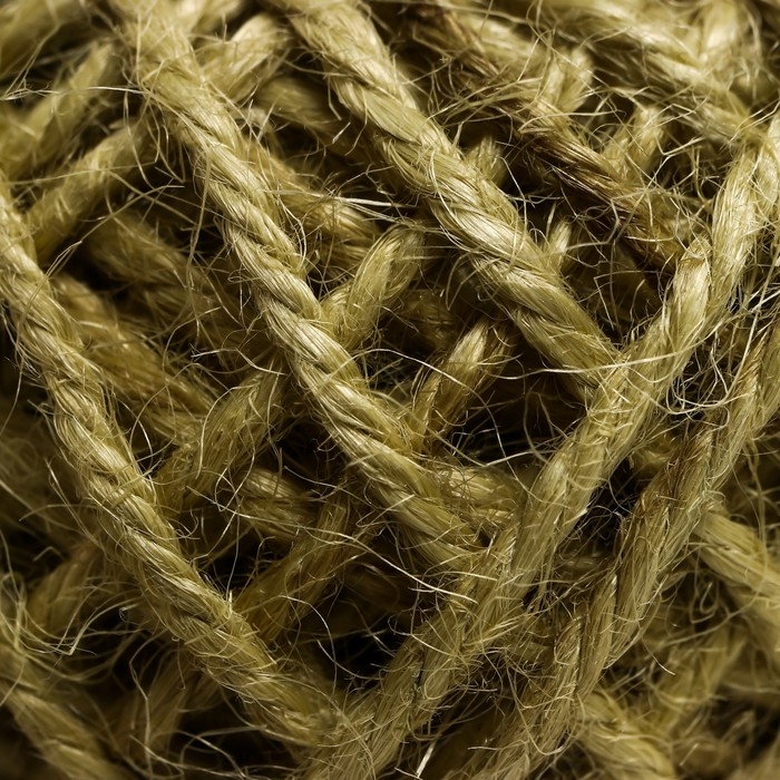 Пряжа 100% джут "Softino Jute Colored" 50м ±2м хаки 50 гр