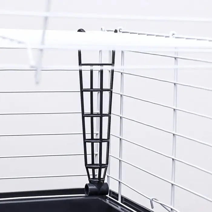 Клетка для грызунов &laquo;Пижон&raquo; №1 складная, 58&times;40&times;34 см, миска, 2 кормушки, серая