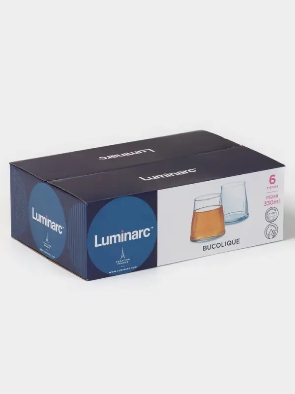 Стакан Luminarc BUCOLIQUE, 330 мл, стекло, прозрачный