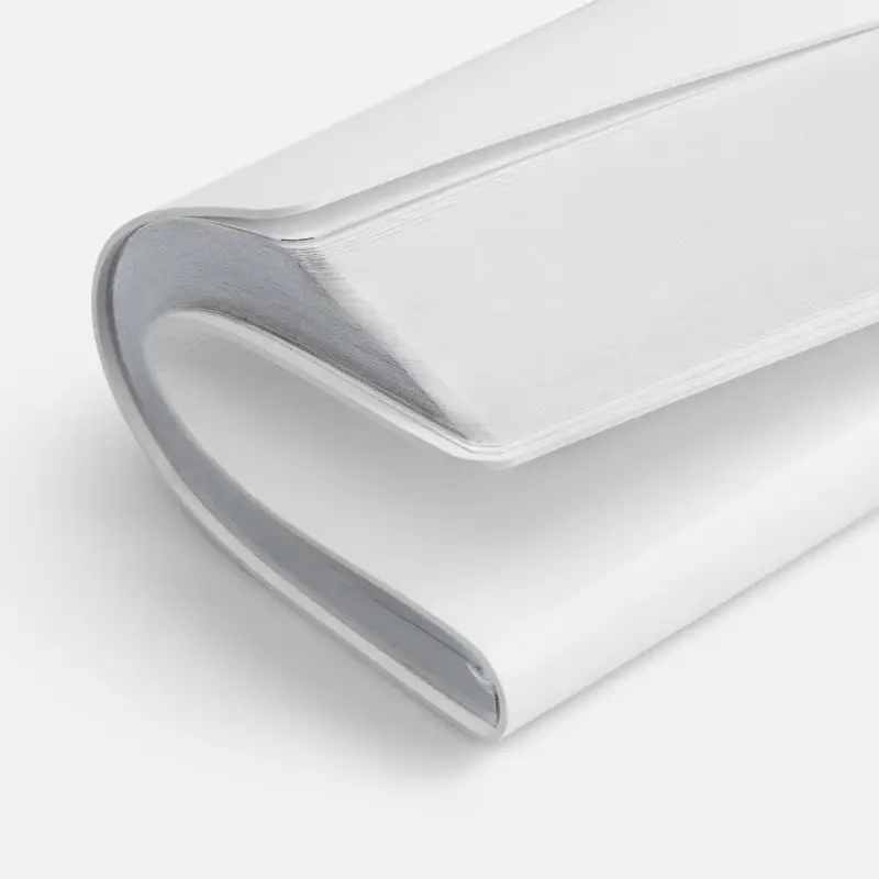 Ежедневник Nebraska Flex, недатированный, белый с серебристым Ежедневник Nebraska Flex, недатированный, белый с серебристым