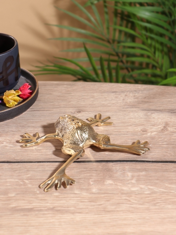 Подставка под благовония «Лягушка», латунь, 15×16×3.5 см Подставка под благовония «Лягушка», латунь, 15×16×3.5 см