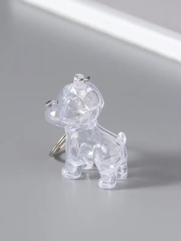 Брелок для ключей на кольце &laquo;Преданный друг - пёсик&raquo;, капсула для шерсти питомца на сумку, рюкзак, 8&times;3&times;5 см