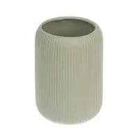 Стакан для ванной комнаты тм VETTA Монтана, доломит, оливковый, 7,5х7,5х10,5см