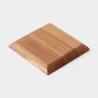 Тарелка квадратная, 15&times;15&times;2 см, тиковое дерево