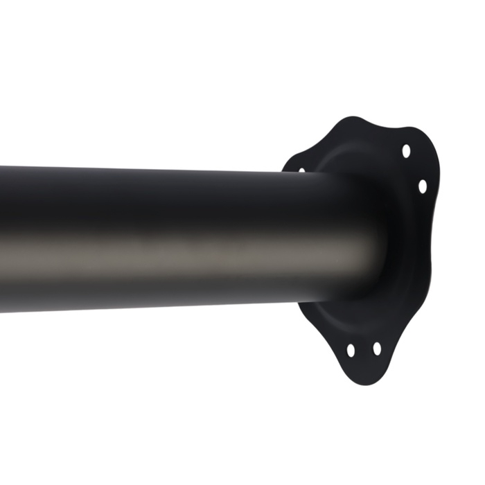 Опора мебельная, барная, ТУНДРА, 60х820 мм, цвет черный Опора мебельная, барная, ТУНДРА, 60х820 мм, цвет черный