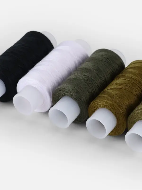 Нитки &laquo;Армейские&raquo;, 40ЛШ, 200 м, набор 5 шт., разноцветные