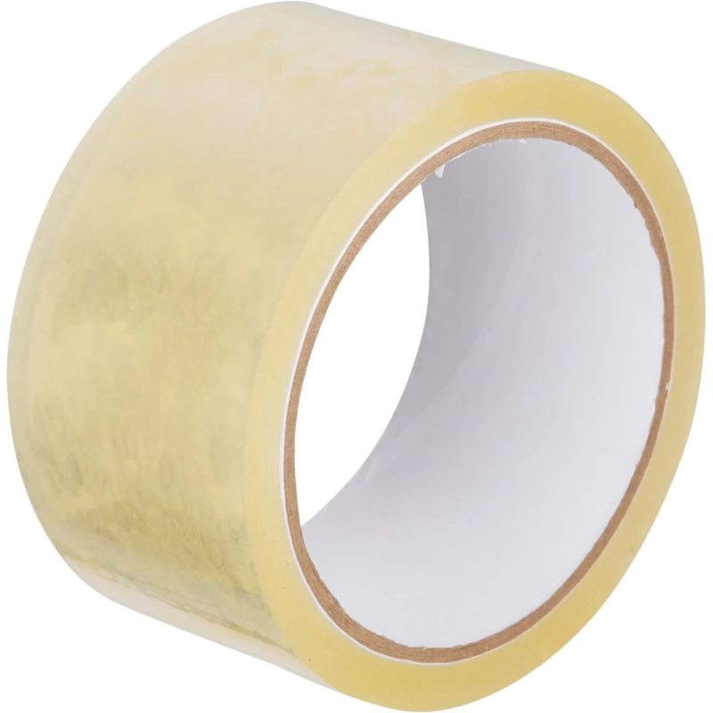 Клейкая лента упаковочная 50мм х 45м 40мкр прозрачная СПб