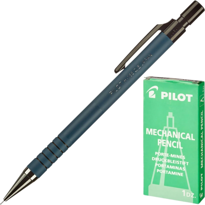 Карандаш механический PILOT H-165 0,5мм синий корп. Япония