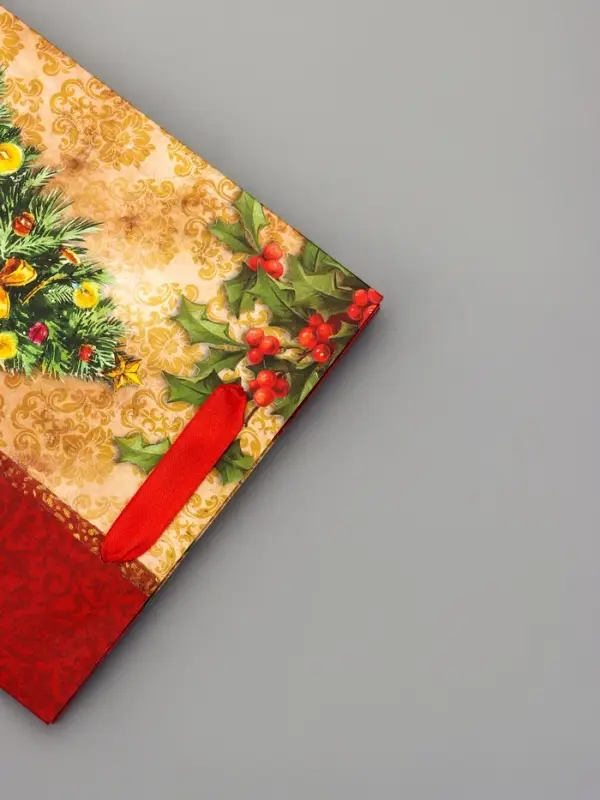 Пакет подарочный ламинированный Пакет подарочный ламинированный "Новогодняя ёлка" 18 х 23 х 10 см