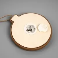 Подвеска световая &laquo;Снегири&raquo;, 10 см, от батареек LR41&times;3, свечение тёплое белое