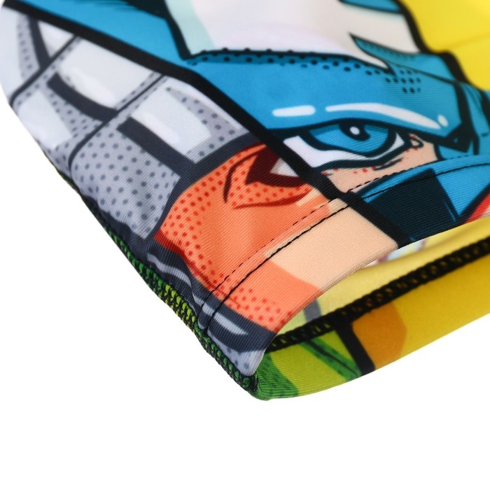 Шапочка для плавания «Мстители», обхват головы 46-50 см.