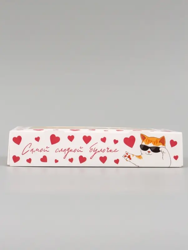 Коробка подарочная складная &laquo;Подарок&raquo;, 20&times;12&times;4 см, с окном