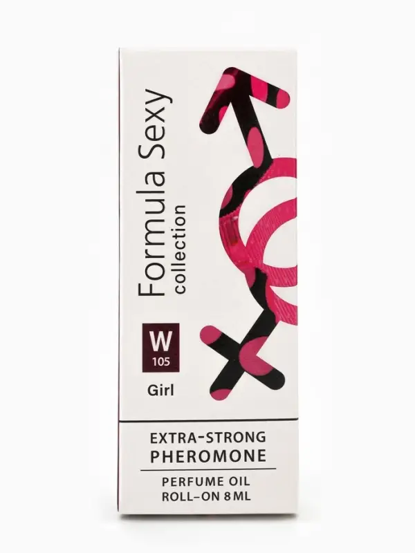 Парфюмерное масло женское с феромонами Formula Sexy Collection Girl W105, 8 мл (по мотивам Good Girl (C.Herrera)