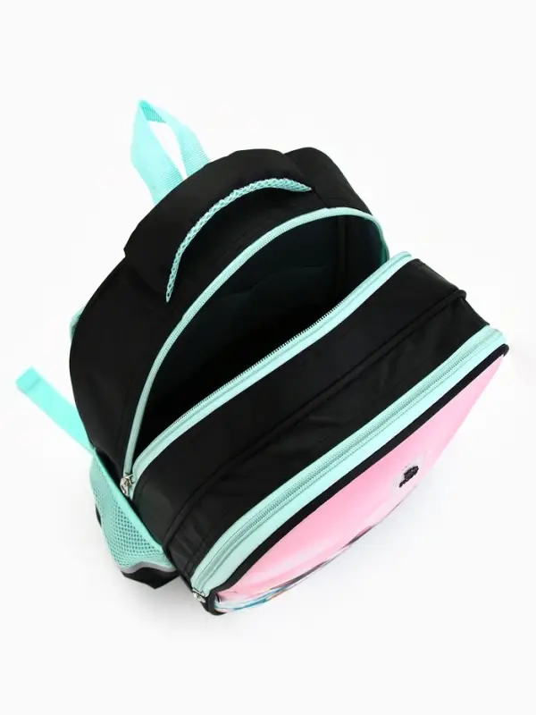 Рюкзак школьный, каркасный, 39&times;30&times;14 см &laquo;Милые котята&raquo;