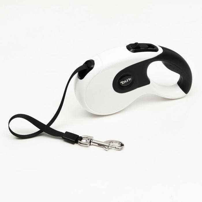 Рулетка DIIL, 5 м, до 40 кг, лента, прорезиненная ручка, белая с чёрным Рулетка DIIL, 5 м, до 40 кг, лента, прорезиненная ручка, белая с чёрным