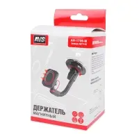 Держатель для смартфонов магнитный на приборную панель AVS AH-1709-M