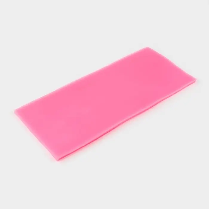 Молд для заливки &laquo;Алфавит русский. Пропись&raquo;, силикон, 66 ячеек, 23.5&times;10 см, розовый