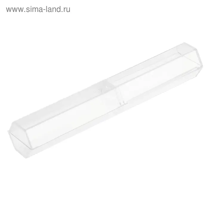 Футляр для ручек прозрачный, граненный Футляр для ручек прозрачный, граненный