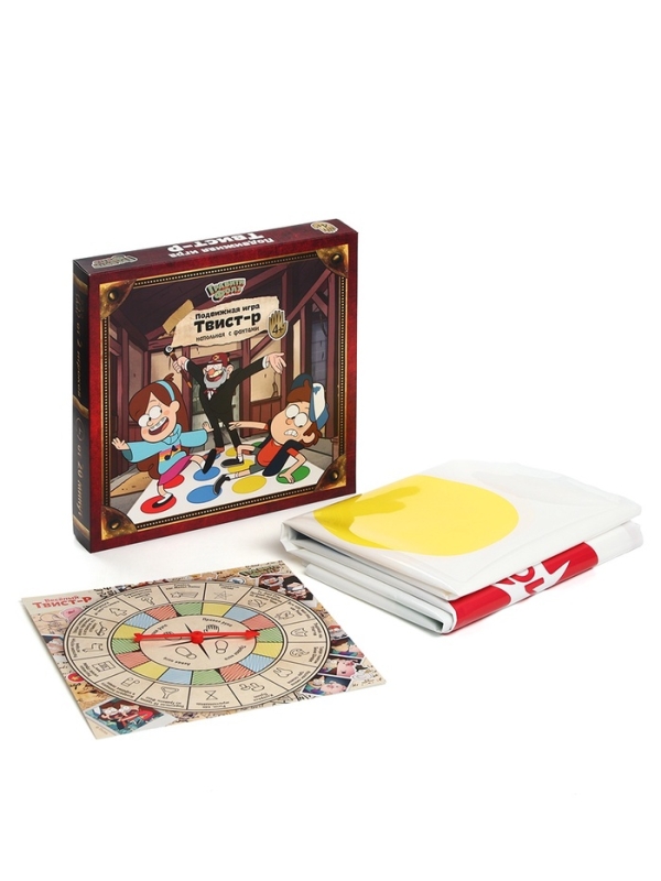 Подвижная игра  Подвижная игра "Твист-р Гравити Фолз" напольная с фантами