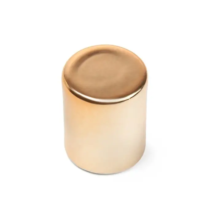 Ручка-кнопка CAPPIO РК102, d=18 мм, пластик, цвет золото