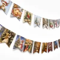 Гирлянда на ленте &laquo;Уютного нового года&raquo;, 36 флажков