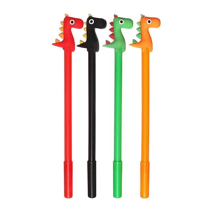 Ручка - прикол гелевая «Динозаврик» МИКС