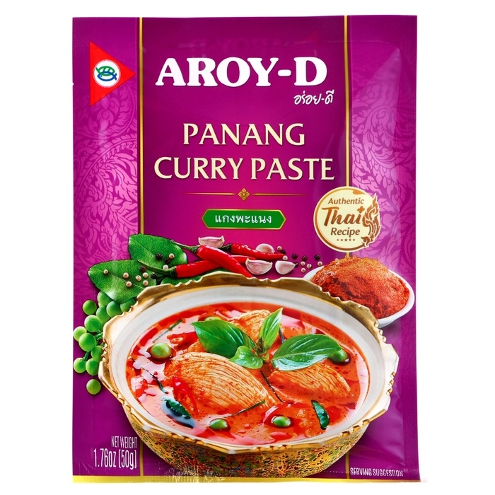 Малазийская пряная паста пананг AROY-D, 50 г Малазийская пряная паста пананг AROY-D, 50 г