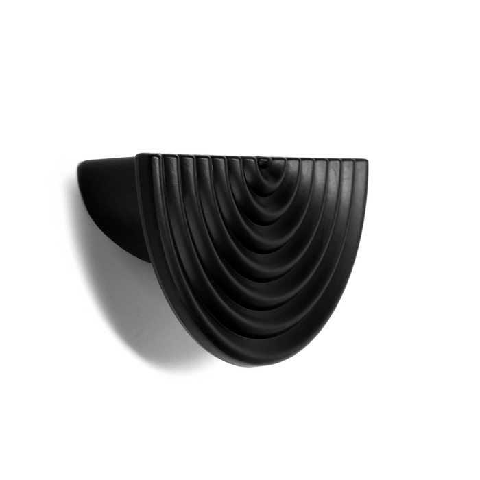 Ручка скоба CAPPIO PK108, м/о 64 мм, пластик, цвет черный Ручка скоба CAPPIO PK108, м/о 64 мм, пластик, цвет черный