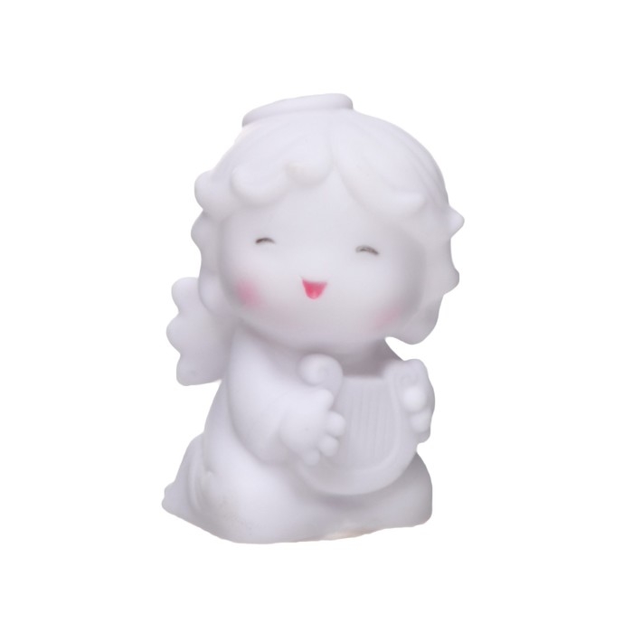 Ночник Ночник "Ангел с арфой" LED 0,5Вт белый 8,5х4,5х4,5см RISALUX