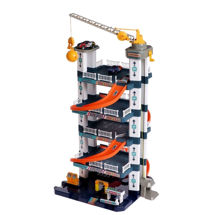 Игровой набор &laquo;Мегапарковка&raquo;, с лифтом