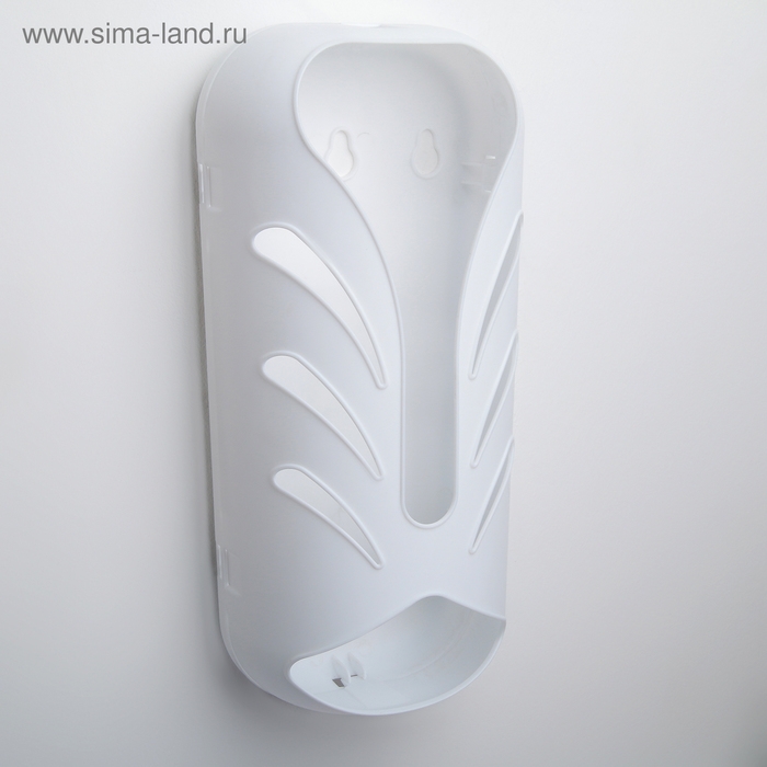 Корзина для пакетов Krita, 12×7×28 см, цвет снежно-белый Корзина для пакетов Krita, 12×7×28 см, цвет снежно-белый