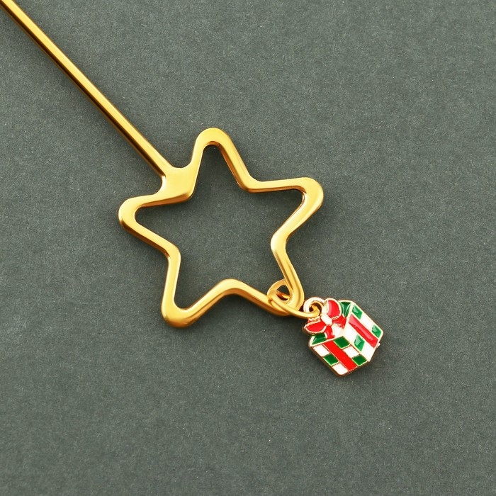 Ложка столовая с акриловым подвесом &laquo;Сказочной красоты&raquo;, нержавеющая сталь, 3 х 15,5 см