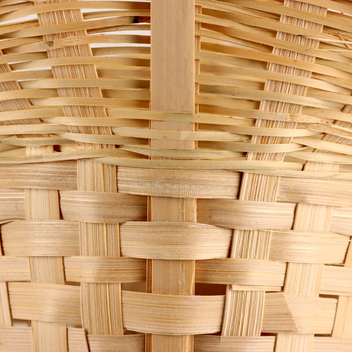Корзина плетеная  Корзина плетеная "Шляпа", D15x14/10xH33см, натуральный, бамбук