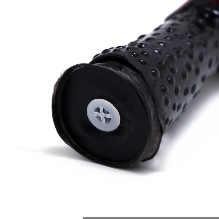 Игрушка пищащая  Игрушка пищащая "Задумчивая курица" для собак, 28 см, чёрная