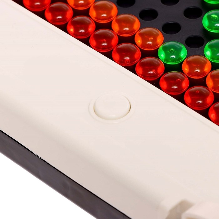 Светящийся конструктор-мозаика Light circle, 126 деталей, 10 карточек Светящийся конструктор-мозаика Light circle, 126 деталей, 10 карточек