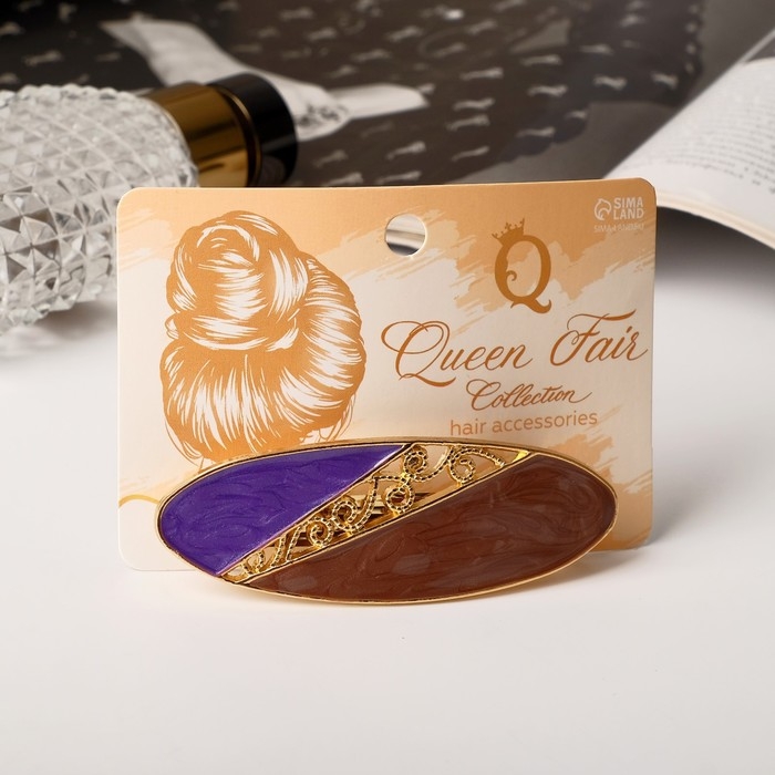 Заколка-автомат для волос Заколка-автомат для волос "Блерта" 8 см