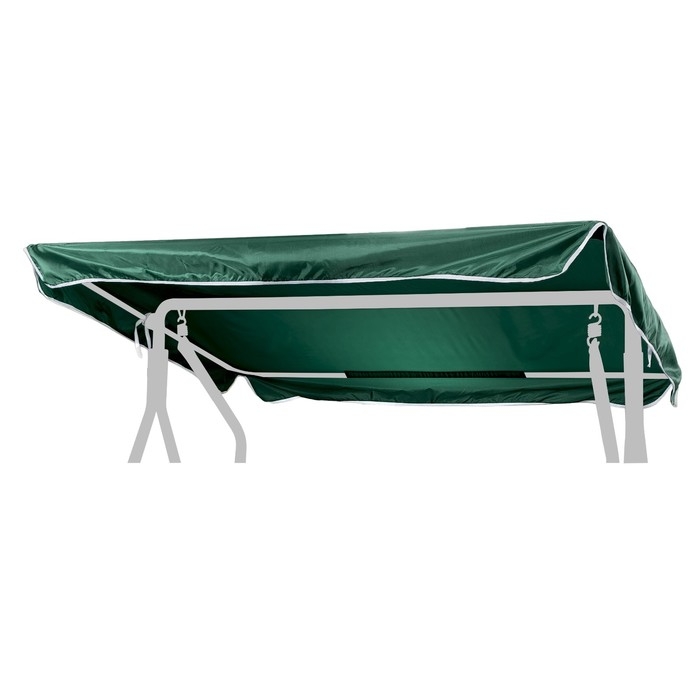 Тент-крыша для садовых качелей 168 х 116 см, светло-зеленый, подойдет для качелей Уют, Муза Тент-крыша для садовых качелей 168 х 116 см, светло-зеленый, подойдет для качелей Уют, Муза