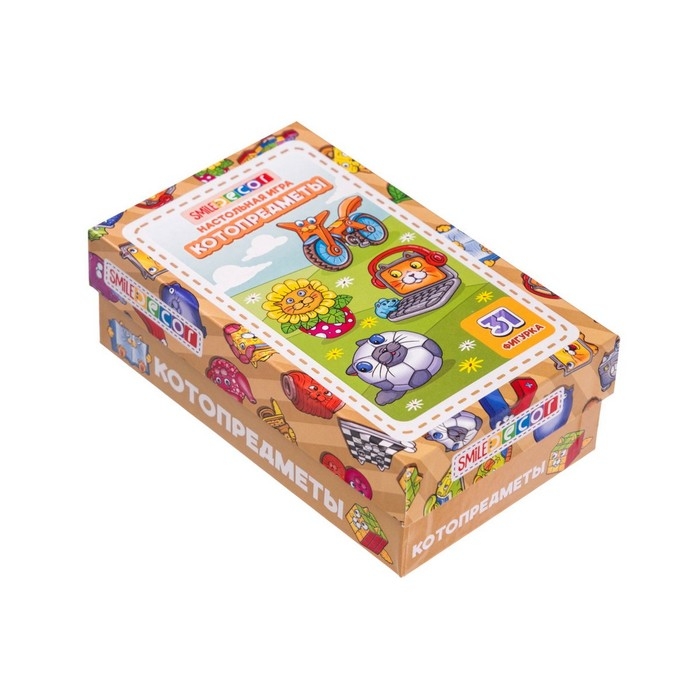 Настольная игра «Котопредметы» Настольная игра «Котопредметы»