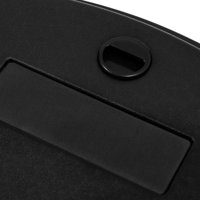 Аквариум Аквариум "Сектор" угловой с крышкой, 70 литров, 50 х 50 х 39,5/44,5 см, чёрный